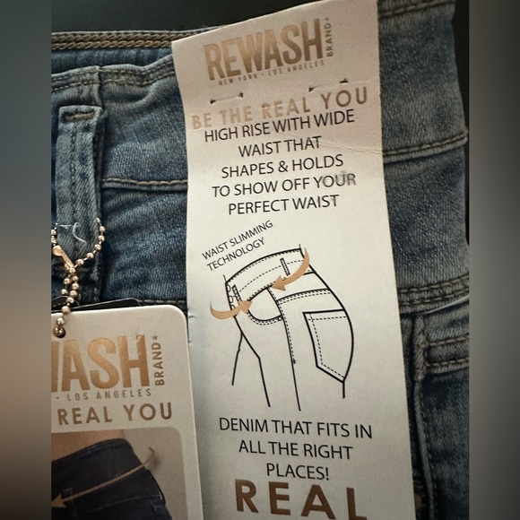 REWASH Real Waist High Rise Jegging Size 1 🦋 - Picture 4 of 9